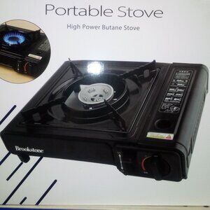 Black Mobile Stove Brunner